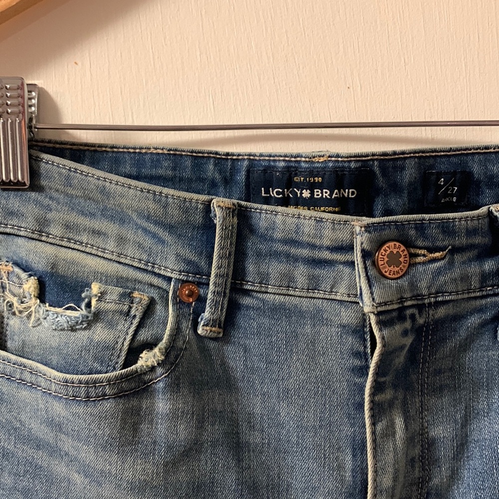 Lucky jeans size 27 Ava Skinny - Picture 2 of 3